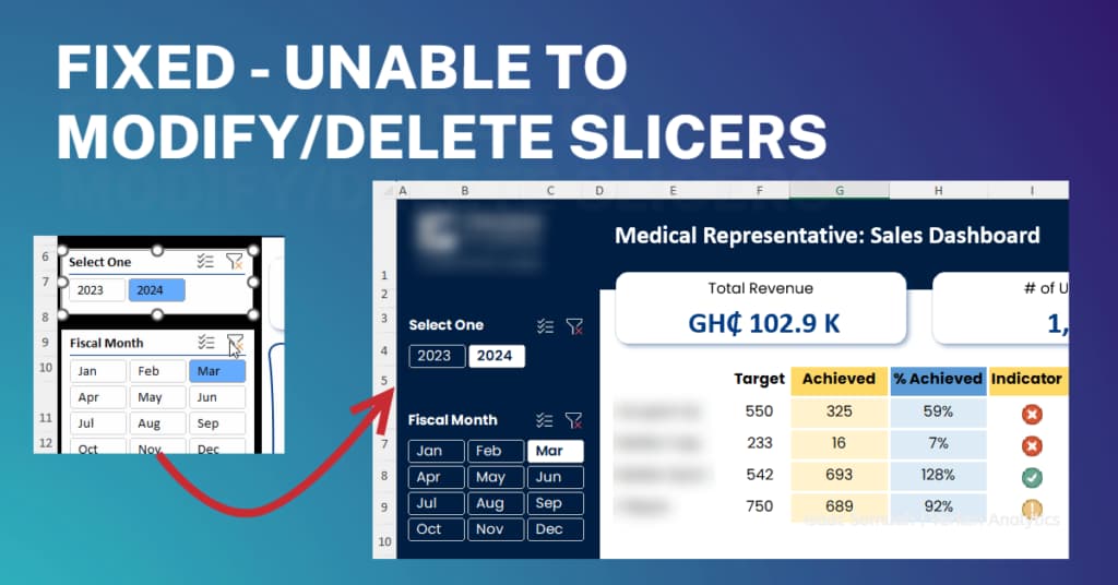 Before and After of Fixing my Slicer Modification issue