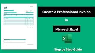 How to Create an Invoice in Excel | Step-by-Step Tutorial